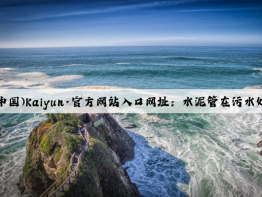 开云(中国)Kaiyun·官方网站入口网址：水泥管在污水处理中的应用