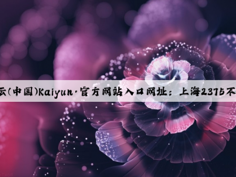 开云(中国)Kaiyun·官方网站入口网址：上海2375不锈钢现货